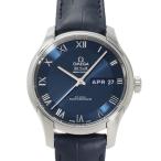 オメガ OMEGA デ・ヴィル アワービジョン コーアクシャル マスター クロノメーター アニュアルカレンダー 433.13.41.22.03.001 ブルー文字盤 新品 腕時計 メンズ