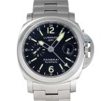パネライ PANERAI ルミノール GMT PAM00297 ブラック文字盤 中古 腕時計 メンズ