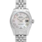 ロレックス ROLEX デイトジャスト 26 179174NR ピンク/ローマ文字盤 中古 腕時計 レディース