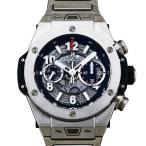 ウブロ HUBLOT ビッグバン ウニコ チタニウム 411.NX.1170.NX グレー文字盤 中古 腕時計 メンズ