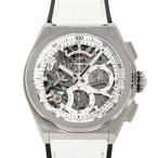 ゼニス ZENITH デファイ エル プリメロ 21 日本限定 95.9003.9004/78.R588 シルバー文字盤 中古 腕時計 メンズ