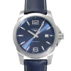 ロンジン LONGINES コンクエスト L3.759.4.96.0 ブルー文字盤 新品 腕時計 メンズ