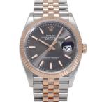 ロレックス ROLEX デイトジャスト 36 126231 スレート/バー文字盤 中古 腕時計 メンズ
