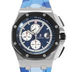 オーデマ・ピゲ AUDEMARS PIGUET ロイヤルオーク オフショア クロノグラフ 26401PO.OO.A018CR.01 ブルー/シルバー文字盤 中古 腕時計 メンズ