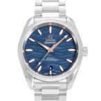 オメガ OMEGA シーマスター アクアテラ 150M コーアクシャル マスター クロノメーター 38MM 220.10.38.20.03.002 ブルー文字盤 新品 腕時計 男女兼用