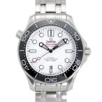 オメガ OMEGA シーマスター ダイバー 300M 210.30.42.20.04.001 ホワイト文字盤 中古 腕時計 メンズ