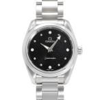 オメガ OMEGA シーマスター アクアテラ 150M クォーツ 28MM 220.10.28.60.51.001 ブラック文字盤 中古 腕時計 レディース