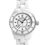 シャネル CHANEL J12 H0968 ホワイト文字盤 中古 腕時計 レディース