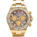 ロレックス ROLEX コスモグラフ デイトナ 116568BR ブラック/8PD文字盤 中古 腕時計 メンズ