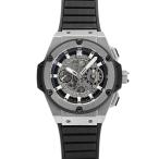 ウブロ HUBLOT キングパワー ウニコ チタニウム 701.NX.0170.RX グレー文字盤 中古 腕時計 メンズ