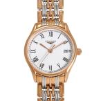 ロンジン LONGINES リール L4.259.1.11.7 ホワイト文字盤 新品 腕時計 レディース