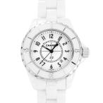 シャネル CHANEL J12 33mm H0968 ホワイト
