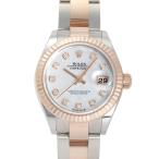 ロレックス ROLEX デイトジャスト 28 279171NG ホワイト/10PD文字盤 新品 腕時計 レディース