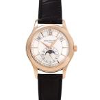 パテック・フィリップ PATEK PHILIPPE コンプリケーション アニュアルカレンダー 5205R-001 オパーリンシルバー文字盤 中古 腕時計 メンズ