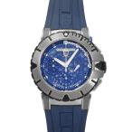 ハリー・ウィンストン HARRY WINSTON オーシャン スポーツ クロノグラフ OCSACH44ZZ007 ブラック/ブルー文字盤 中古 腕時計 メンズ
