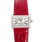 カルティエ Cartier タンク WA301236 シルバー文字盤 中古 腕時計 レディース