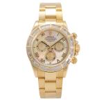 ロレックス ROLEX コスモグラフ デイトナ 116568BR イエロ―/ローマ文字盤 中古 腕時計 メンズ