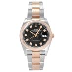 ロレックス ROLEX デイトジャスト 36 126201G ブライトブラック/10PD文字盤 新品 腕時計 メンズ