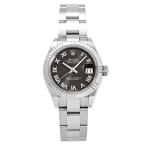 ロレックス ROLEX デイトジャスト 28 279174 ダークグレー/ローマ文字盤 新品 腕時計 メンズ