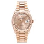 ロレックス ROLEX デイデイト 36 128235A ロゼ/8PD/2PB文字盤 中古 腕時計 メンズ