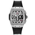 ウブロ HUBLOT スピリット・オブ・ビッグバン チタニウム 42mm 641.NX.0173.LR グレー文字盤 中古 腕時計 メンズ