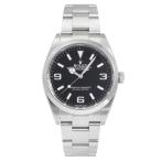 ロレックス ROLEX エクスプローラー 36 124270 ブラック文字盤 中古 腕時計 メンズ