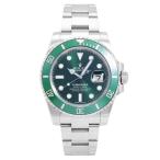 ロレックス ROLEX サブマリーナー デイト 116610LV グリーン/ドット文字盤 中古 腕時計 メンズ
