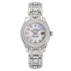 ロレックス ROLEX デイトジャスト 29 パールマスター 80339NG ホワイト/10PD文字盤 新品 腕時計 レディース