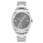 ロレックス ROLEX オイスターパーペチュアル 39 114300 スレート/バー文字盤 中古 腕時計 メンズ