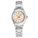 ロレックス ROLEX オイスターパーペチュアル 28 276200 ベージュ文字盤 未使用 腕時計 レディース
