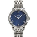 オメガ OMEGA デ・ヴィル プレステージ 27.5 MM 434.10.28.60.03.002 ブルー文字盤 新品 腕時計 レディース