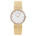 ヴァシュロン・コンスタンタン VACHERON CONSTANTIN メッシュドール 33593/206J シルバー文字盤 中古 腕時計 男女兼用