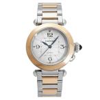 カルティエ Cartier パシャ ドゥ ウォッチ 35MM W2PA0008 シルバー文字盤 中古 腕時計 メンズ