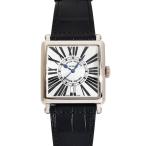 フランク・ミュラー FRANCK MULLER マスタースクエア 6000HSCDT OG シルバー文字盤 中古 腕時計 メンズ