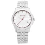 グッチ GUCCI Gタイムレス YA126422 シルバー文字盤 新品 腕時計 メンズ
