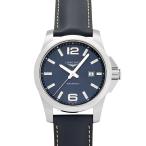 ロンジン LONGINES コンクエスト L3.760.4.96.0 ブルー文字盤 新品 腕時計 メンズ