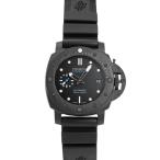 パネライ PANERAI サブマーシブル カーボテック PAM01231 ブラック文字盤 中古 腕時計 メンズ