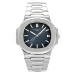 パテック・フィリップ PATEK PHILIPPE ノーチラス ラージ 5711/1A-001 ブラック・ブルー文字盤 中古 腕時計 メンズ