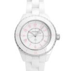 シャネル CHANEL J12 ピンクブラッシュ 世界限定1200本 H6755 ホワイト文字盤 中古 腕時計 レディース