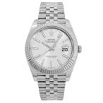ロレックス ROLEX デイトジャスト 41 126334 シルバ―/バー文字盤 新品 腕時計 メンズ