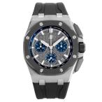 オーデマ・ピゲ AUDEMARS PIGUET ロイヤルオーク オフショア クロノグラフ 26420IO.OO.A009CA.01 グレー/ブルー文字盤 中古 腕時計 メンズ