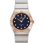 オメガ OMEGA コンステレーション クォーツ 25MM 131.20.25.60.53.002 ブルー文字盤 新品 腕時計 レディース