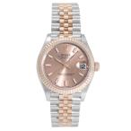ロレックス ROLEX デイトジャスト 31 278271 ロゼ/バー文字盤 中古 腕時計 男女兼用