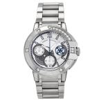 ハリー・ウィンストン HARRY WINSTON オーシャン スポーツ レディース クロノグラフ OCSACH38ZZ008 シルバー/グレー文字盤 中古 腕時計