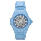 ウブロ ビッグバン インテグレーテッド タイムオンリー スカイブルーセラミック 40mm (2024年モデル) 世界限定200本 456.EX.5120.EX グレー文字盤 未使用 メンズ