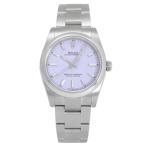 ロレックス ROLEX オイスターパーペチュアル 34 124200 ラベンダー文字盤 新品 腕時計 男女兼用
