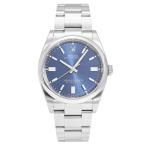 ロレックス ROLEX オイスターパーペチュアル 36 126000 ブライトブルー文字盤 中古 腕時計 メンズ