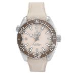 オメガ OMEGA シーマスター Planet Ocean 600M 215.32.44.21.09.001 ベージュ文字盤 新品 腕時計 メンズ