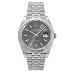 ロレックス ROLEX デイトジャスト 41 126334 スレート/バー文字盤 新品 腕時計 メンズ