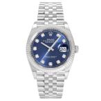 ロレックス ROLEX デイトジャスト 36 126234G ブライトブルー/10PD文字盤 新品 腕時計 メンズ